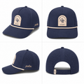 Green Room Golf Rope Hat - Navy