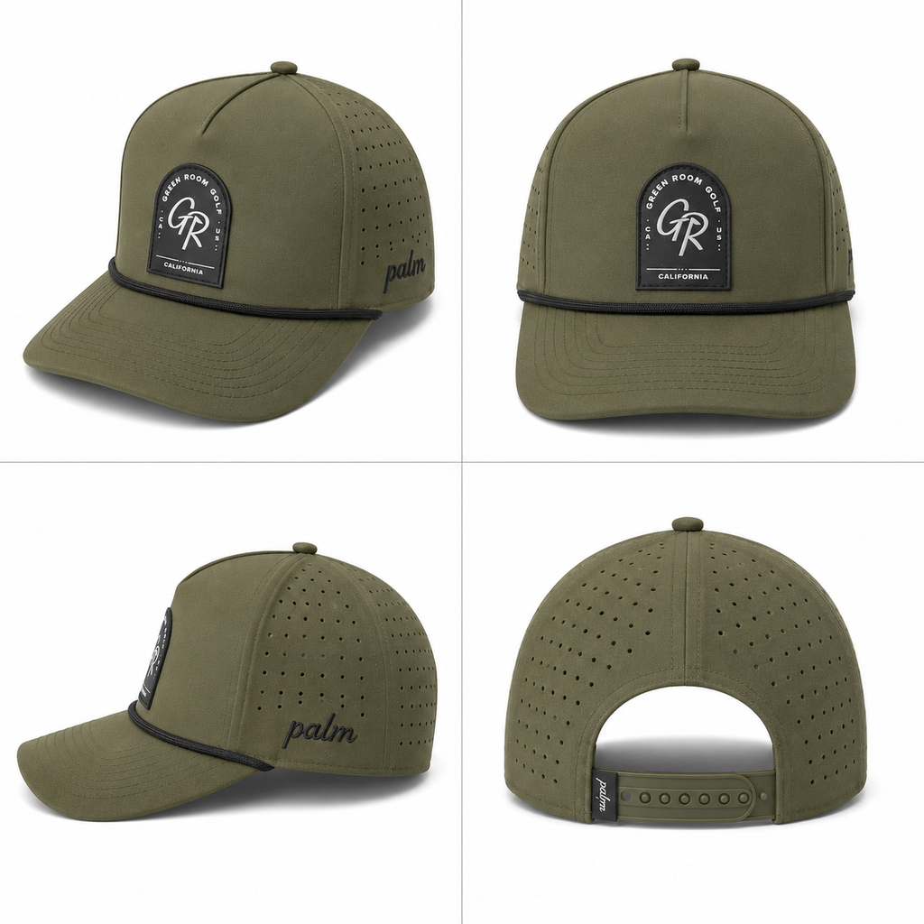 Green Room Golf Rope Hat - Green
